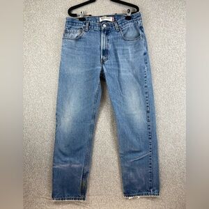Levi’s 505 regular fit straight leg 34x32 semi thrashed